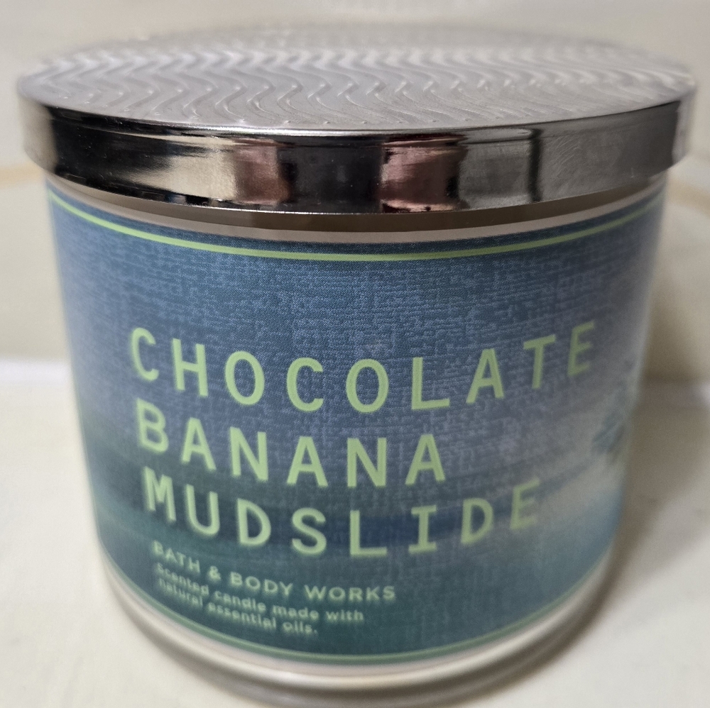 B&BW Chocolate Banana Mudslide 3 wick candle